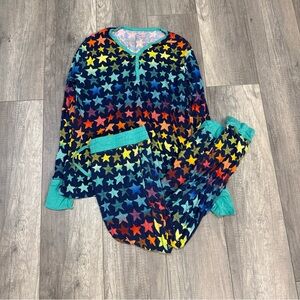Little Sleepies Rainbow Star Pajama Set